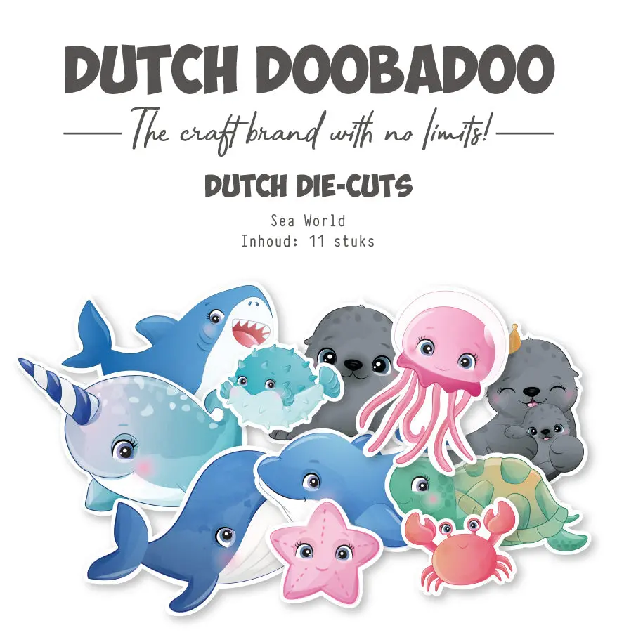 Dutch Doobadoo Ddbd Die-Cuts Sea World 1