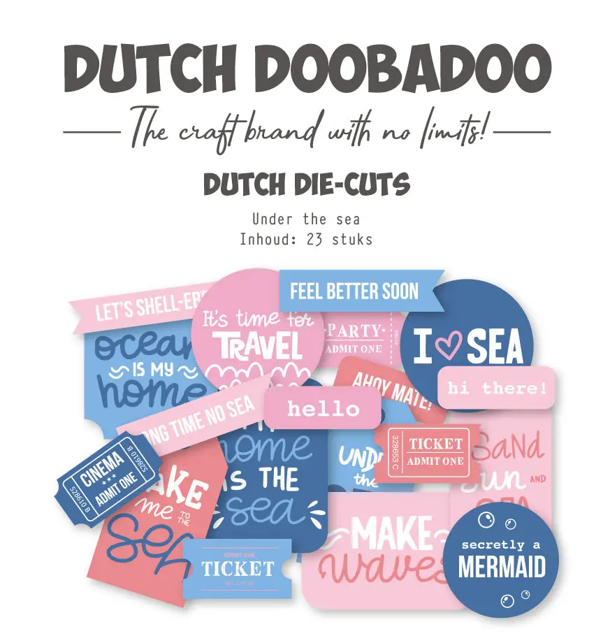 Dutch Doobadoo Ddbd Die-Cuts Under The Sea 1