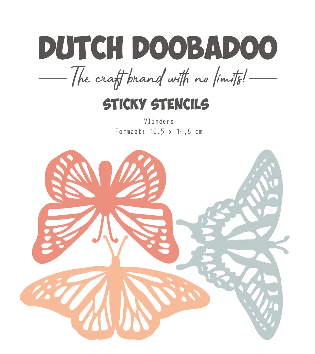 Dutch Doobadoo Ddbd Dutch Sticky Stencil A6 Butterfly 1