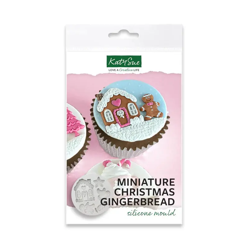 Miniature Christmas Gingerbread Silicone Mould 1