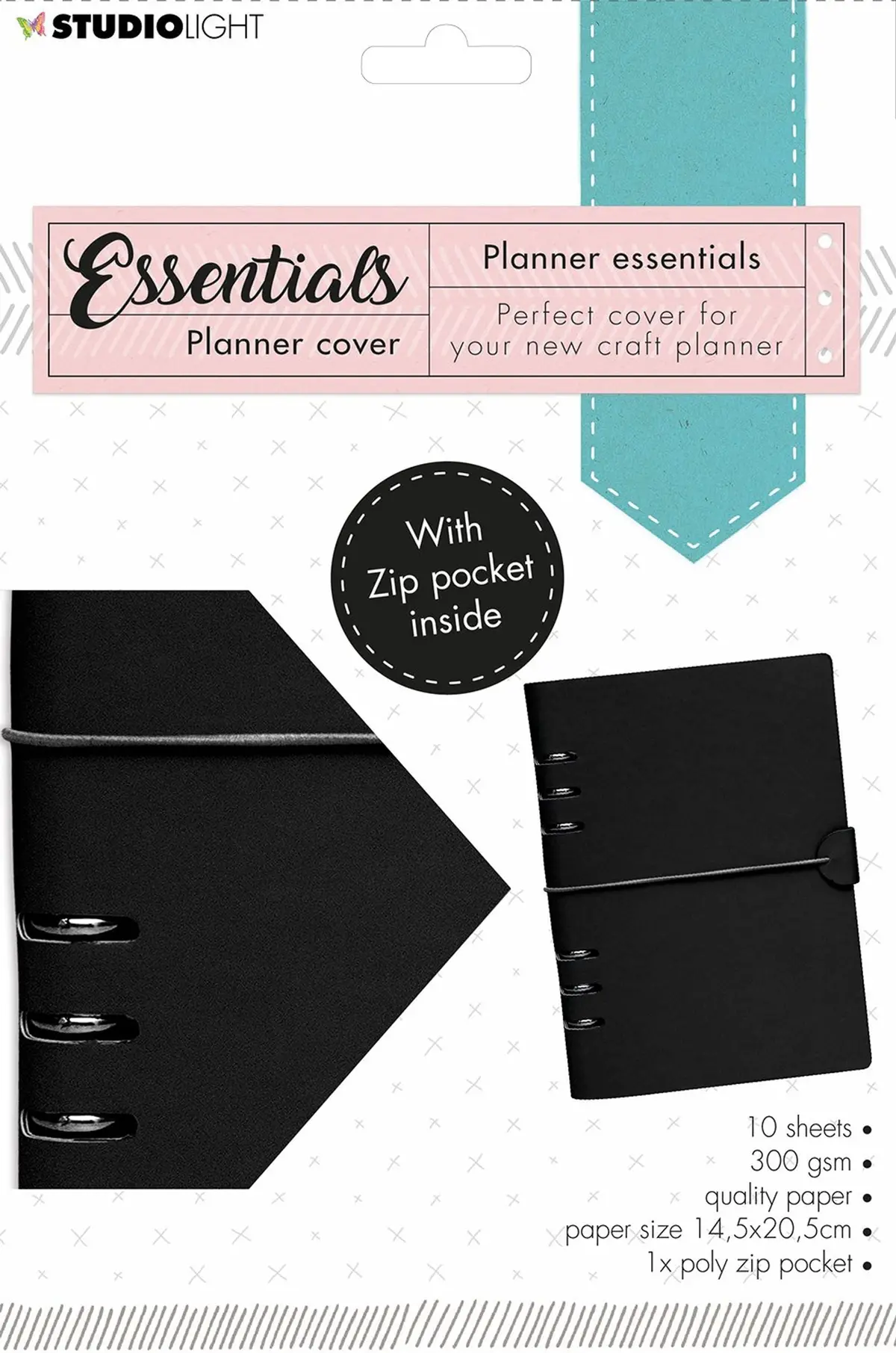 Sl Planner Black Planner Essentials 180X232x33mm Nr.03 1
