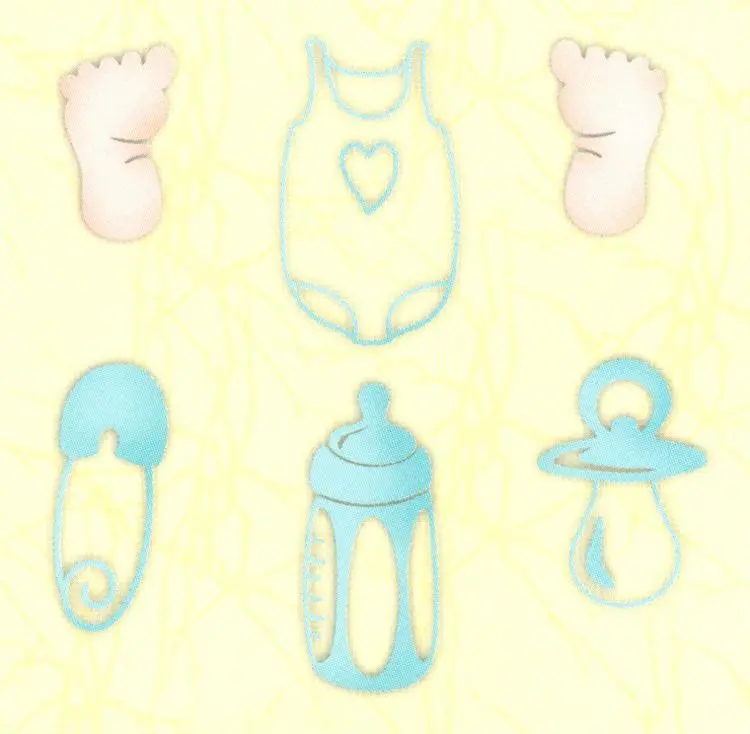 Lea'bilities Clear Stamp - Baby Things 1