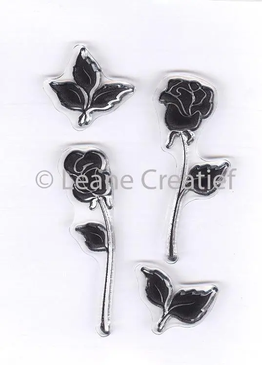 Clear Stamp Roses Small 1