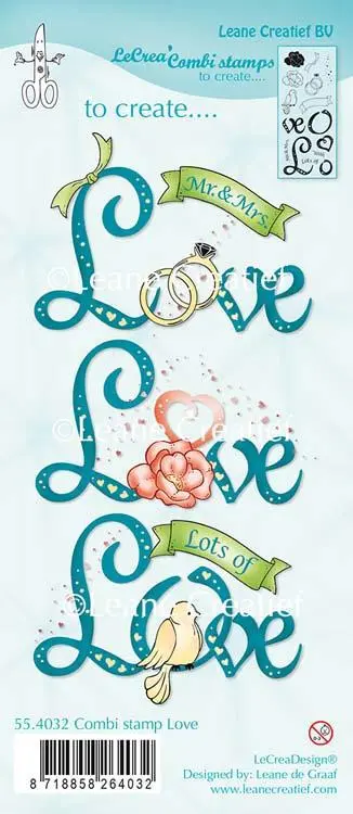 Clear Stamp Love 1