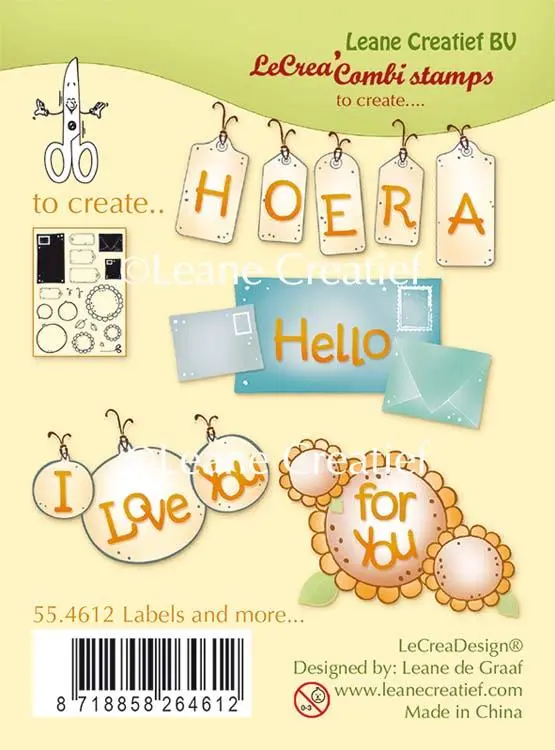 Clear Stamp Labels And More 1