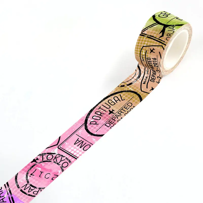 Aall And Create Washi Tape - #56 - Passport Please 1