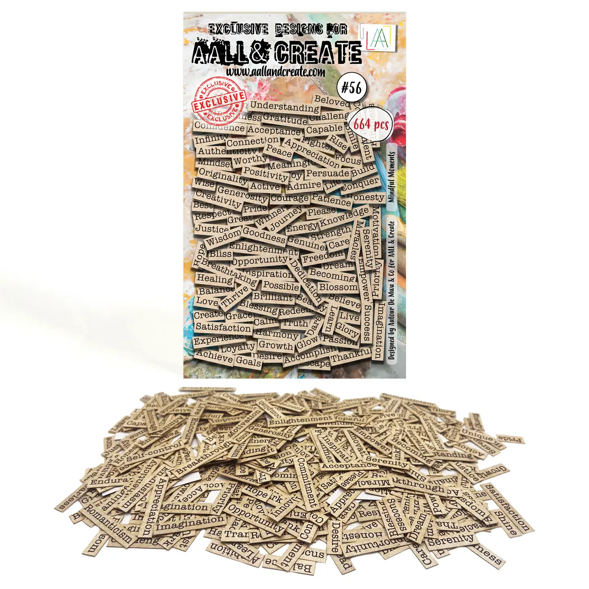 Aall And Create - Ephemera Die-Cuts - Mindful Moments 1