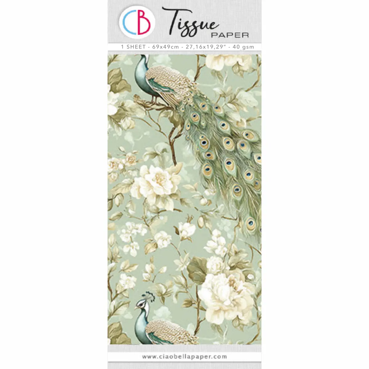 Tissue Paper Cm69x49 27,66"X19,29”Opulence 1