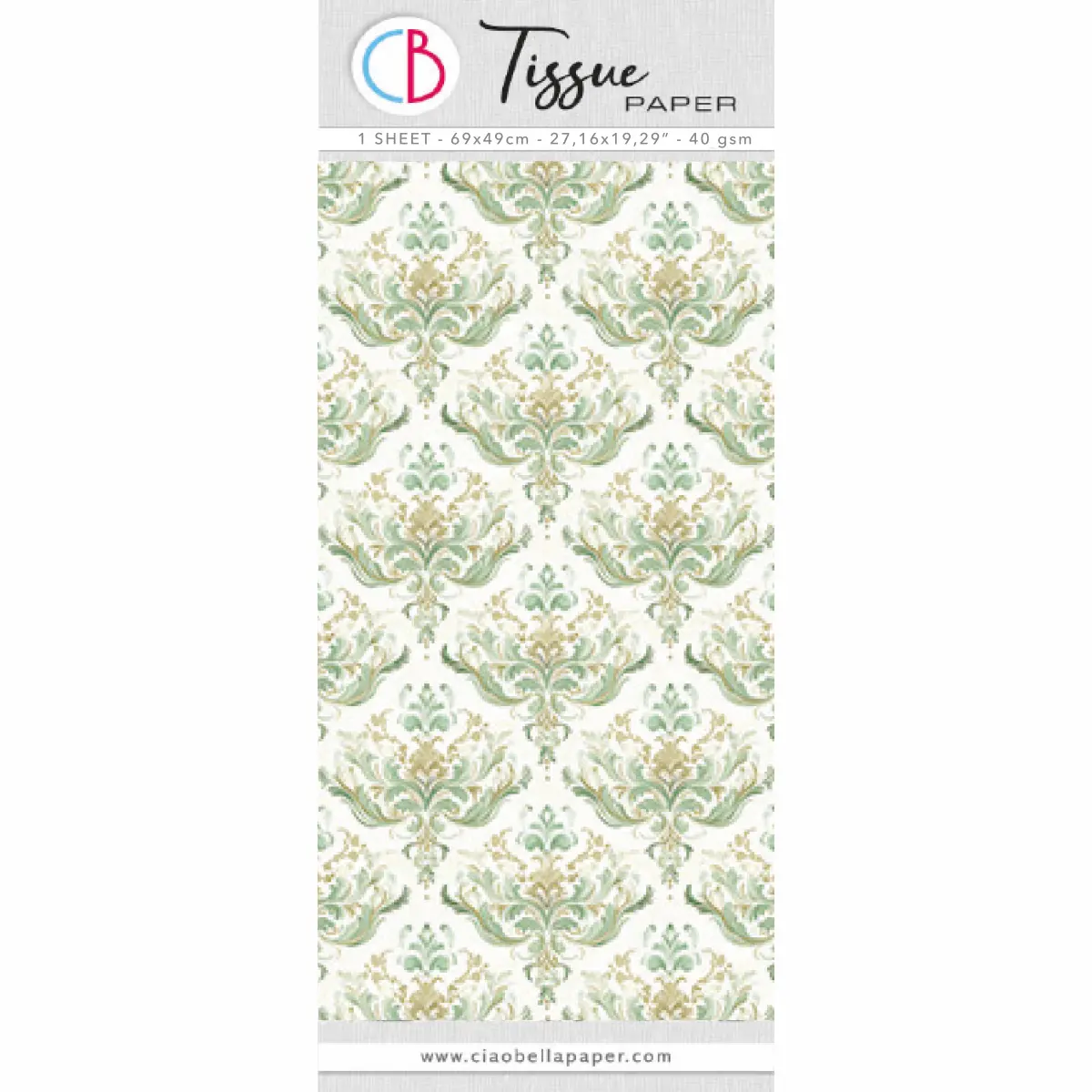 Tissue Paper Cm69x49 27,66"X19,29” Versailles 1