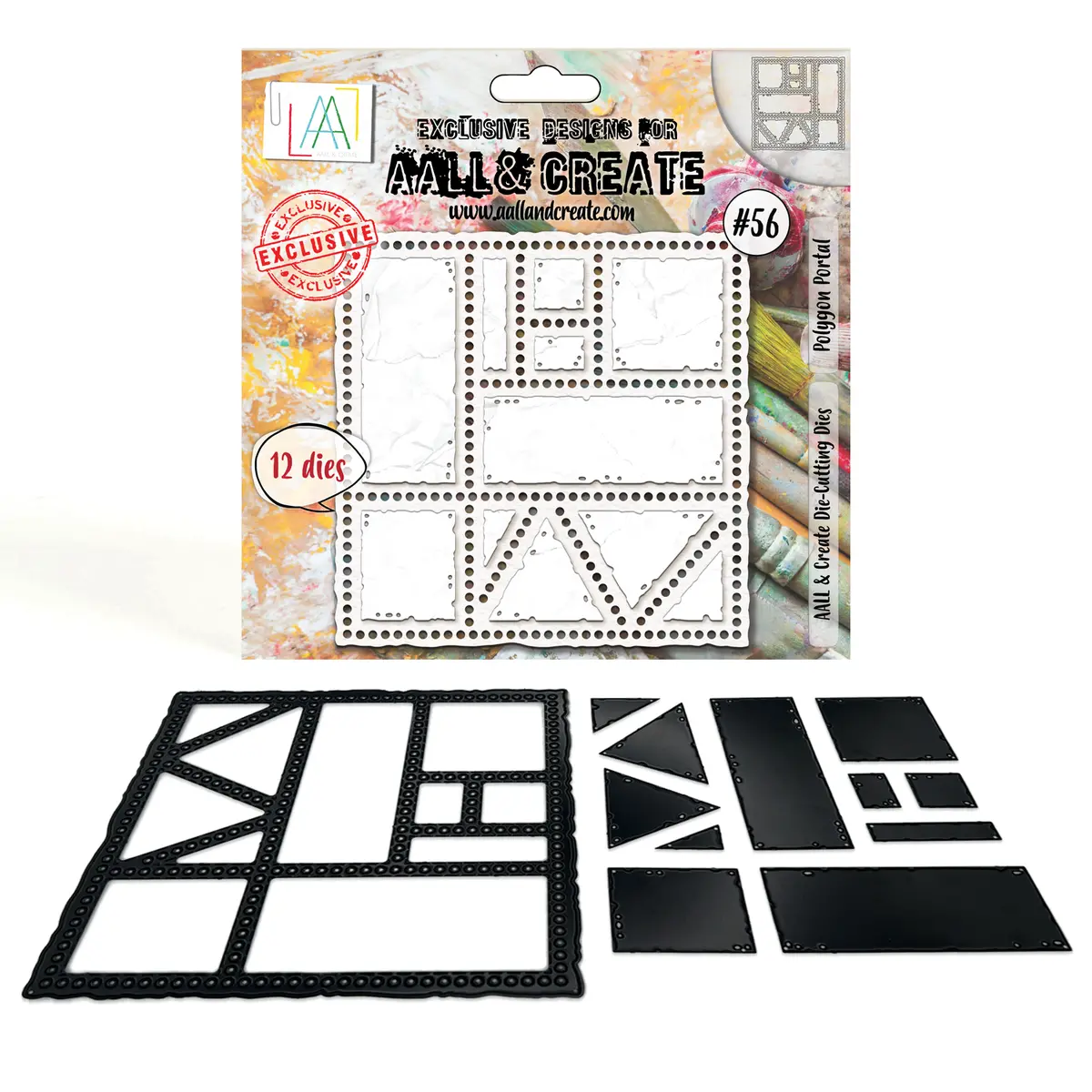 Aall And Create - Die-Cutting Die Set - Polygon Portal 1