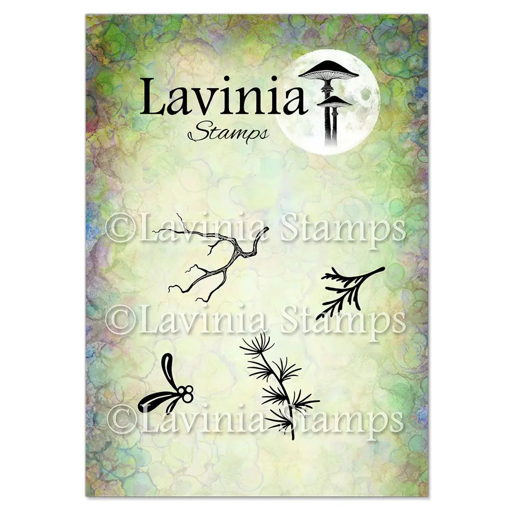 Lavinia Stamps - Winter Foliage Stamp 1