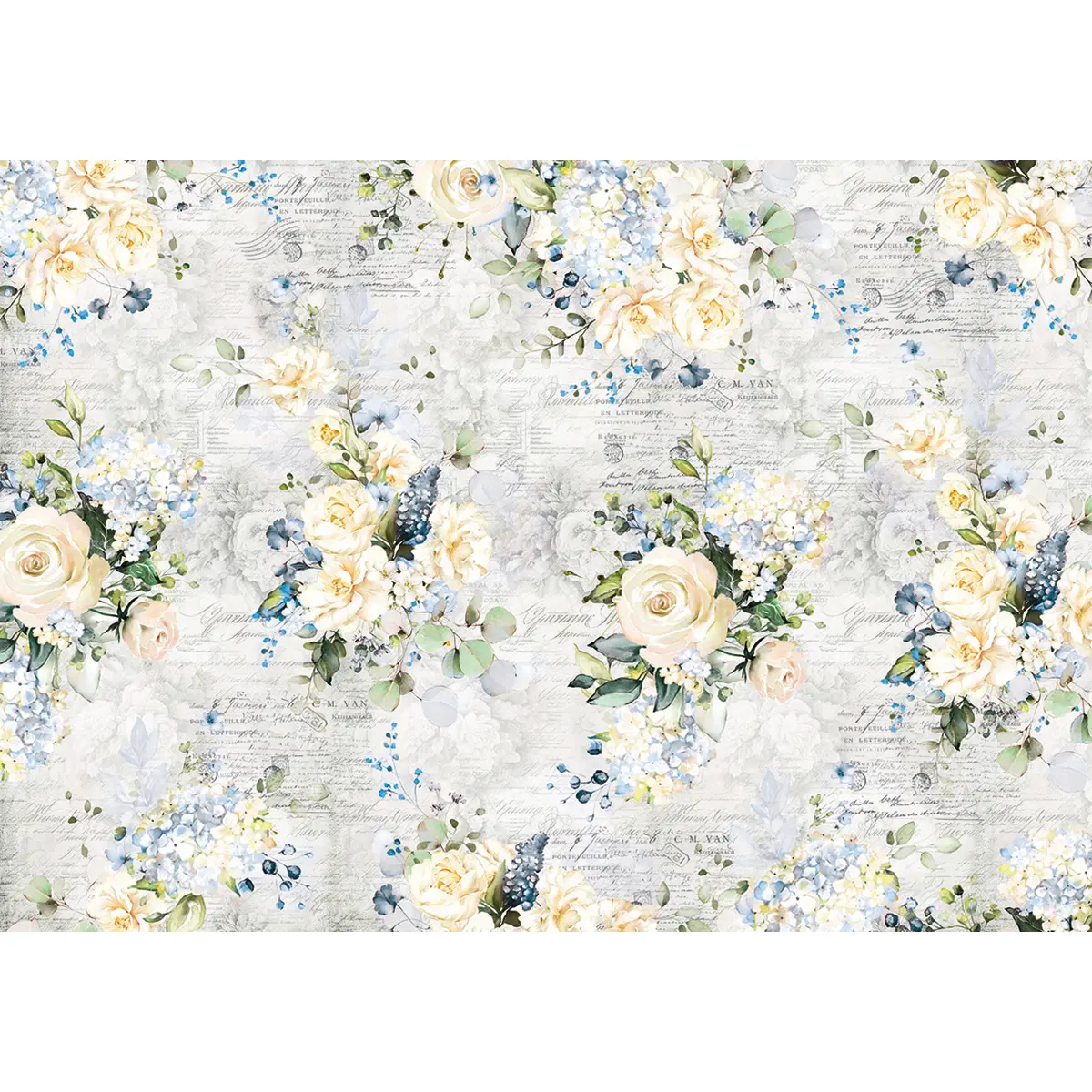 Tissue Paper Cm69x49 27,66"X19,29” Symphony Of Elegance 2
