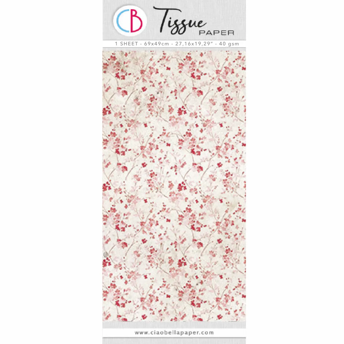 Tissue Paper Cm69x49 27,66"X19,29” Liberty 1