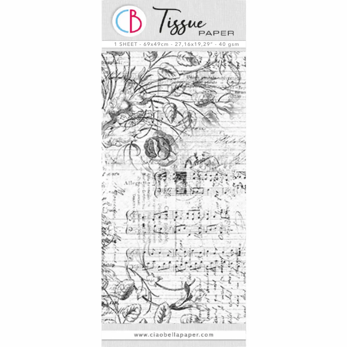 Tissue Paper Cm69x49 27,66"X19,29” Aesthetic 1