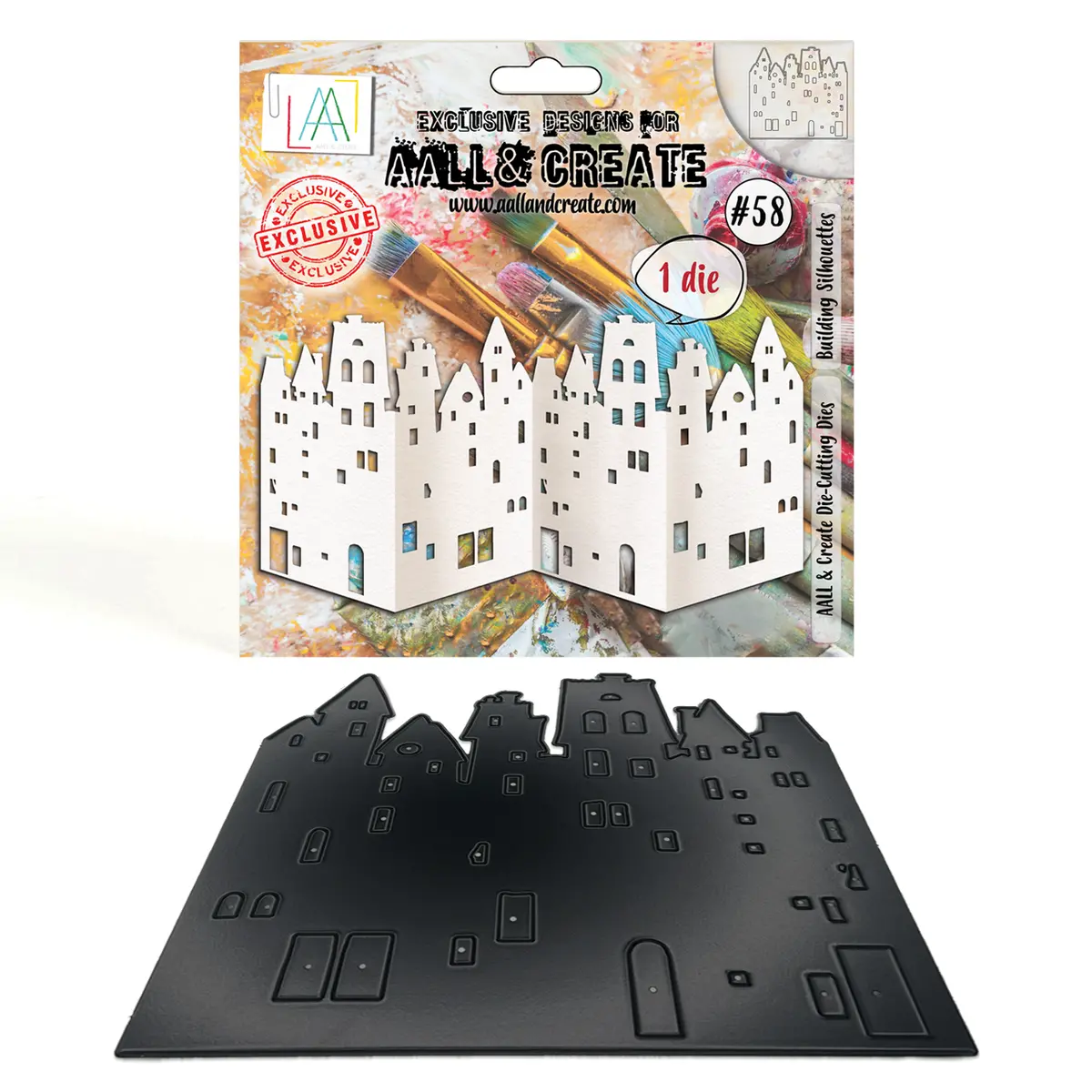 Aall And Create - Die-Cutting Die Set - Building Silhouettes 1