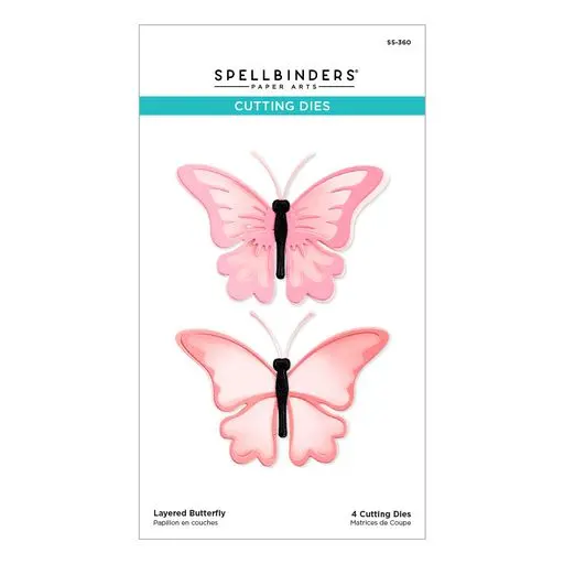 Layered Butterfly Etched Dies 1