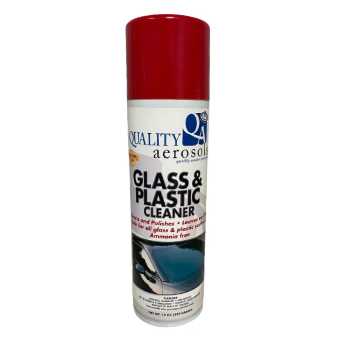 Quality Aerosols Glass & Plastic Cleaner 1