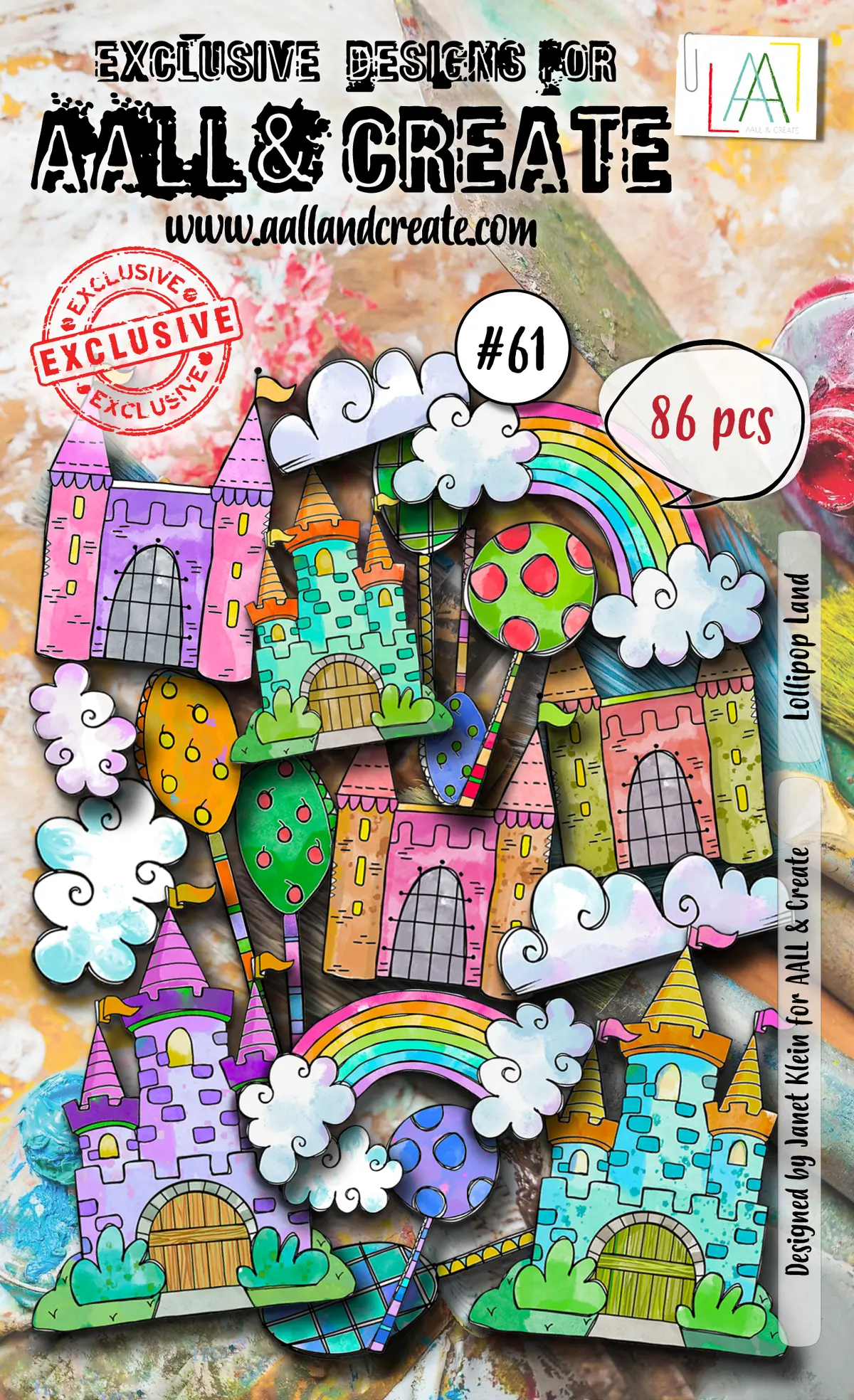 Aall And Create Ephemera Die-Cuts - Lollipop Land 1