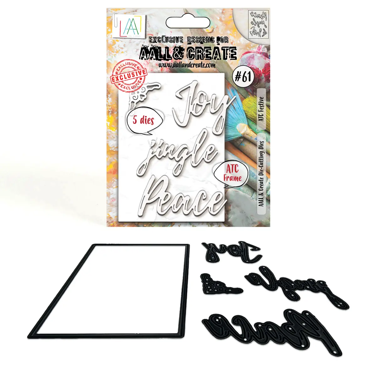 Aall And Create - Die-Cutting Die Set - Atc Festive 1