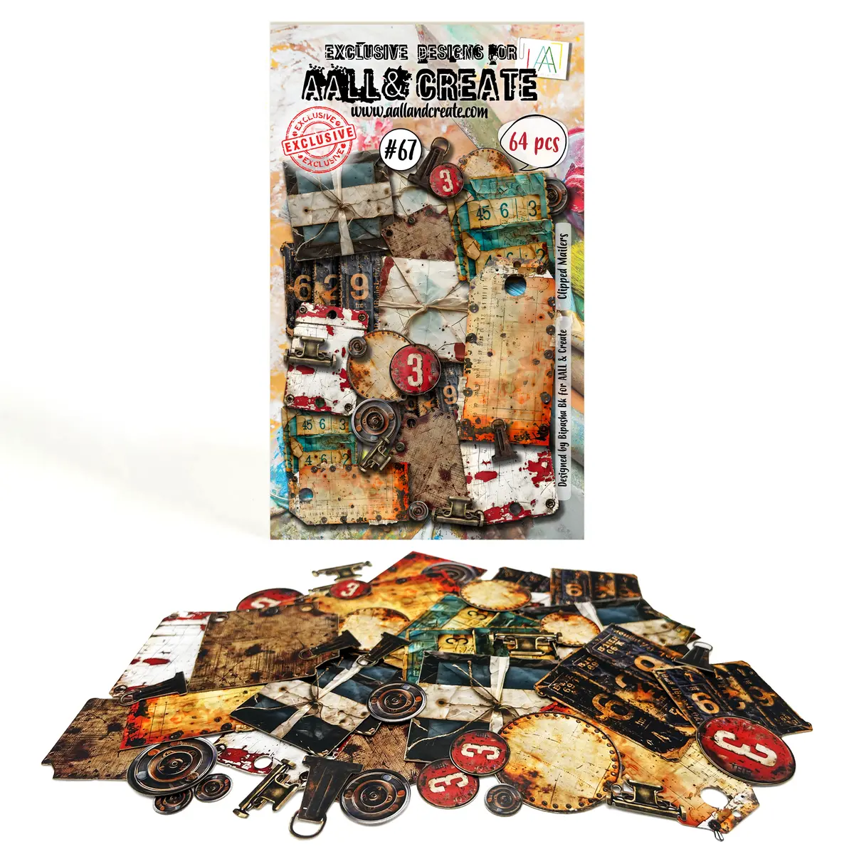 Aall And Create - Ephemera Die-Cuts - Clipped Mailers 1