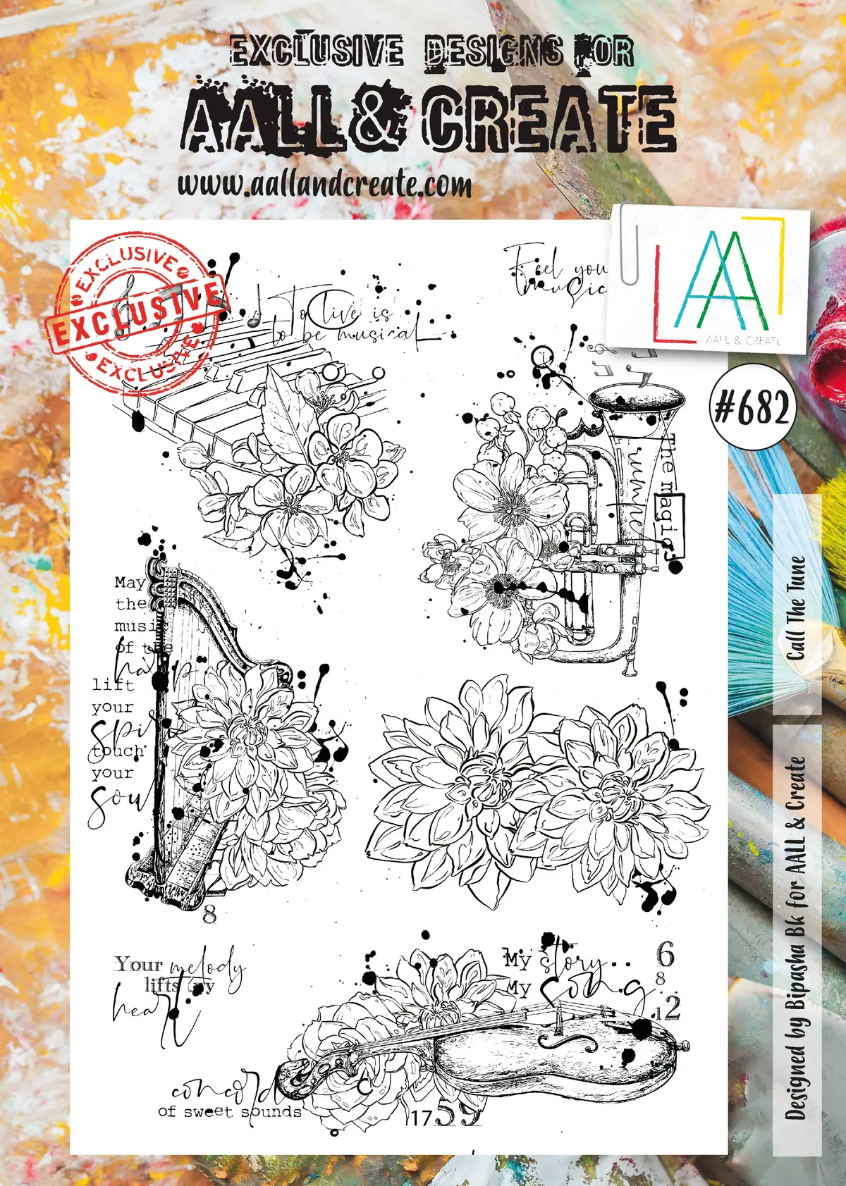 Aall And Create Stamp Set - 682 - Call The Tune 1