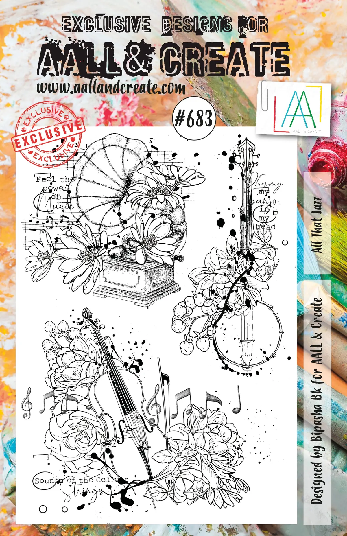 Aall And Create Stamp Set - 683 -  All That Jazz 1