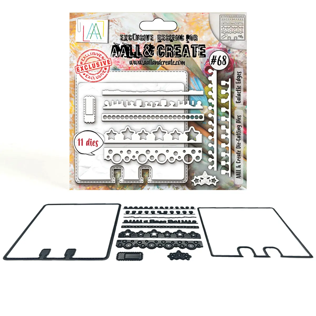 Aall And Create - Die-Cutting Die Set - Galactic Edges 1