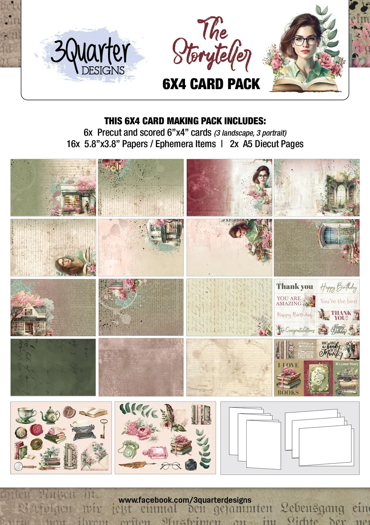 The Storyteller 6X4 Card Pack 1