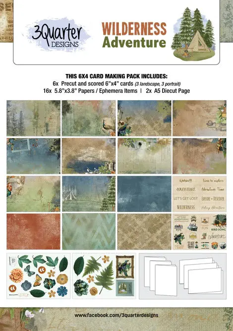 3Quarter Designs - Card Collection - Wilderness Adventures 1