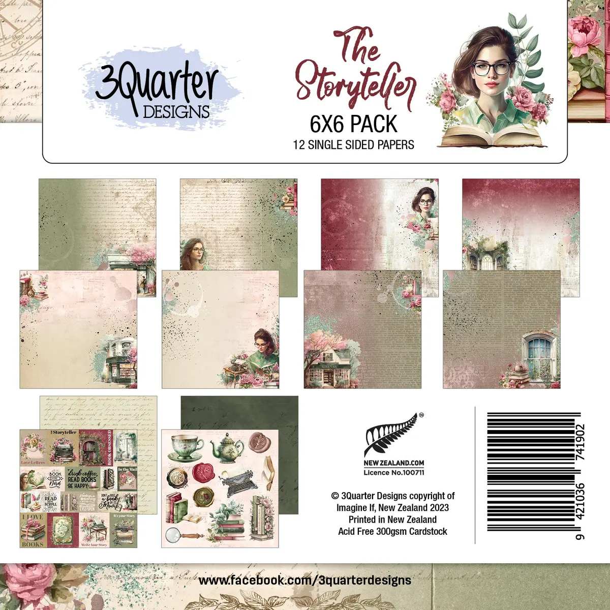 The Storyteller 6X6 Pack 1