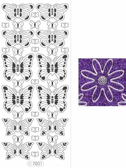 Deco Stickers - Butterflies 1