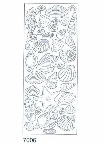 Deco Stickers - Sea Shells 1