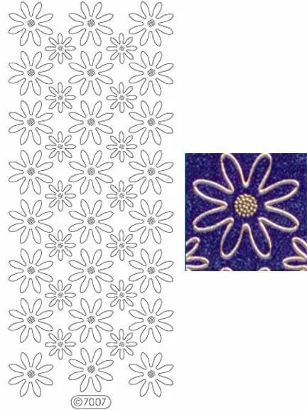 Deco Stickers - Daisies 1