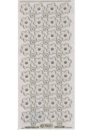 Deco Stickers - Stitching Flowers 1