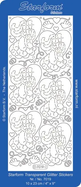 Deco Stickers - Bride & Groom 1