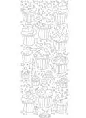 Deco Stickers - Cupcakes 1