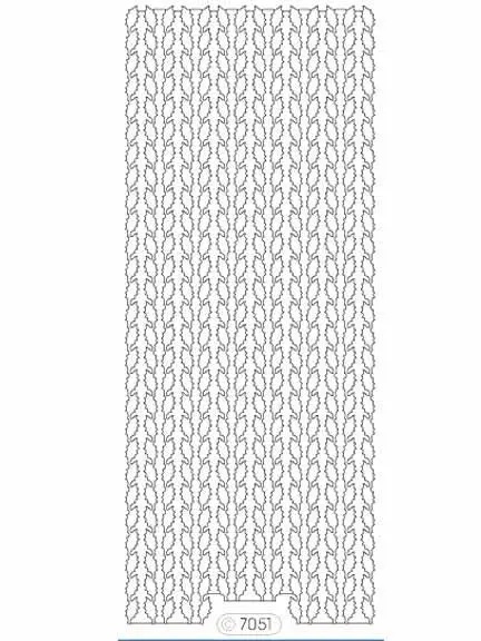 Deco Stickers - Holly Border 1