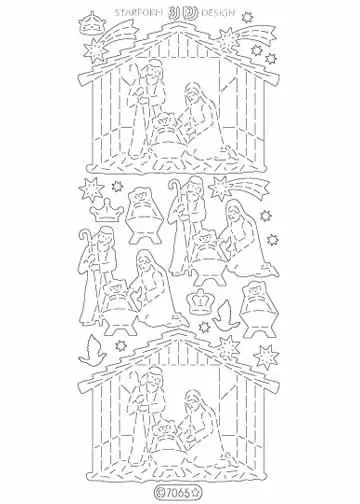 Deco Stickers - 3D Manger 1