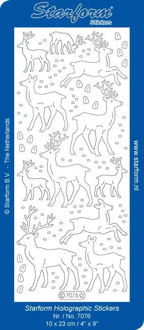 Deco Stickers - Reindeer 1