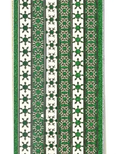 Deco Stickers - Snowflake Border 1