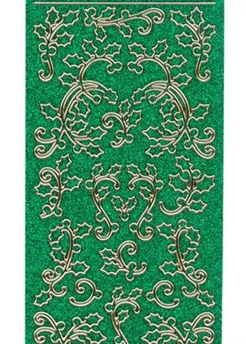 Deco Stickers - Holly Flourish 1