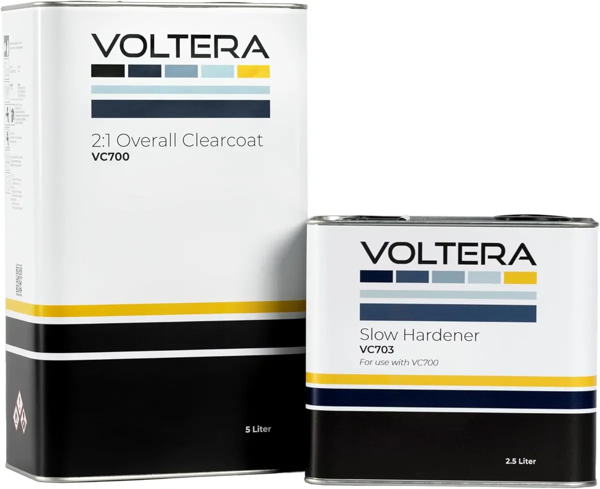 Voltera Vc700 2:1 Hs  Overall Clearcoat & Hardener Set Up 1