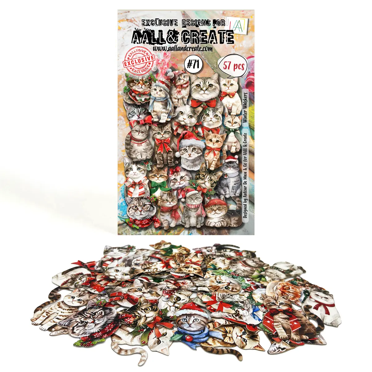 Aall And Create - Ephemera Die-Cuts - Winter Whiskers 1