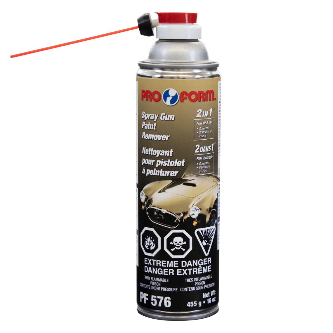 Lacquer Tool & Equipment Cleaner Pro Form 19126 Aerosol Can 1