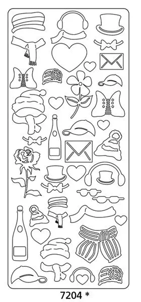 Peel Off Sticker - Penguin Accessories 1