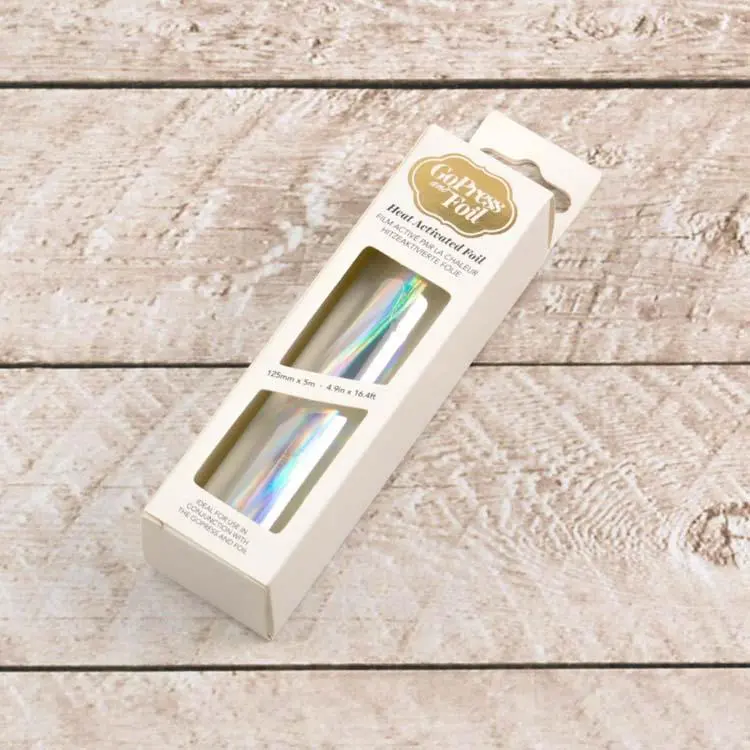 Heat Activated Foil Single Rolls 1