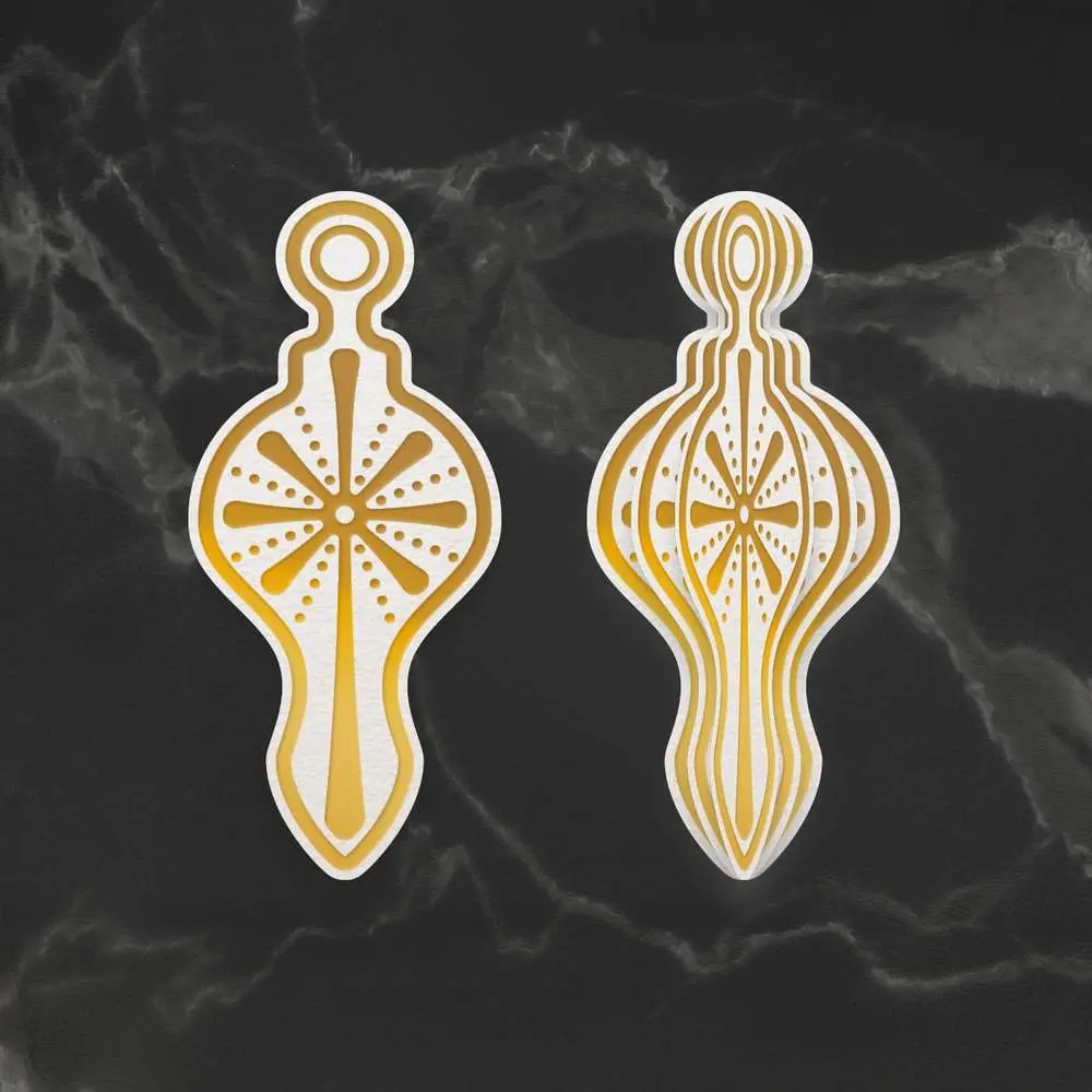 Couture Creations Star Bauble Cut, Foil And Emboss Die (Co727009) 1
