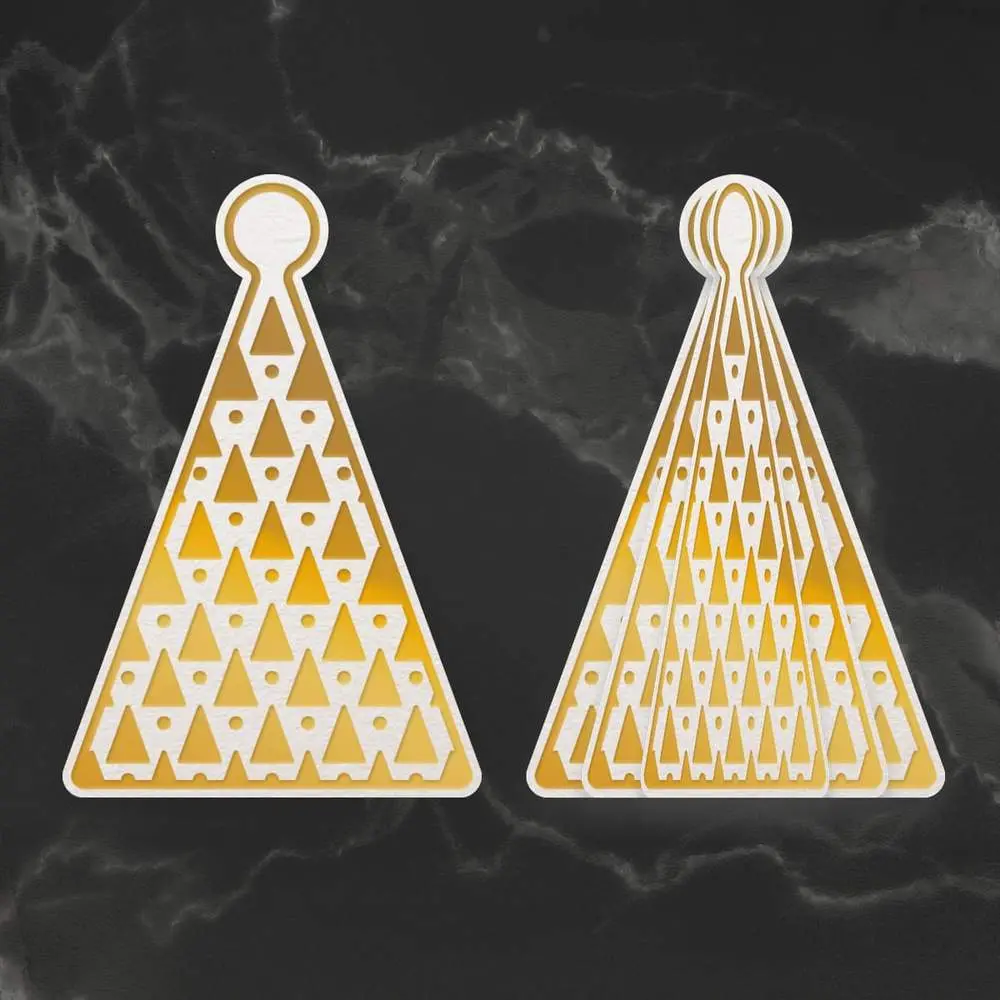 Couture Creations Tree Bauble Cut, Foil And Emboss Die (Co727012) 1