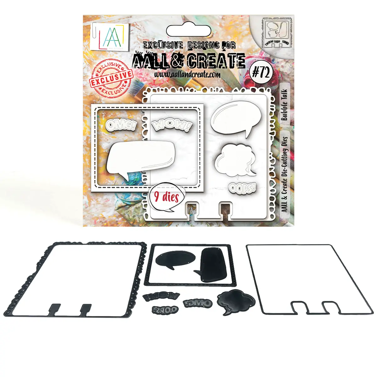 Aall And Create - Die-Cutting Die Set - Bubble Talk 1