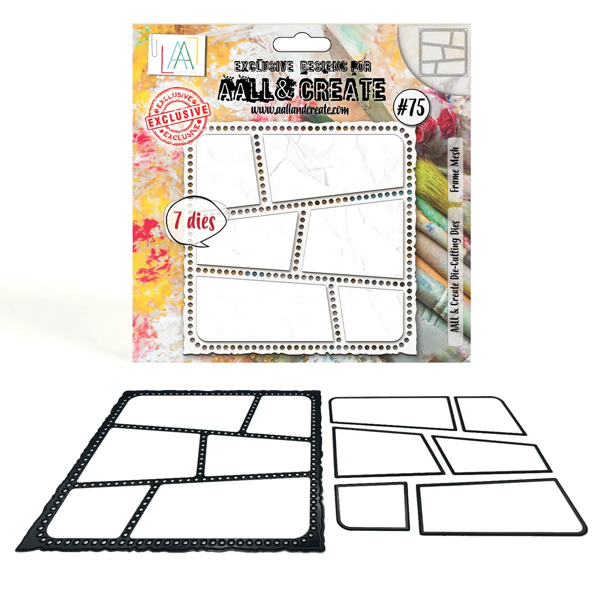 Aall And Create - Die-Cutting Die Set - Frame Mesh 1